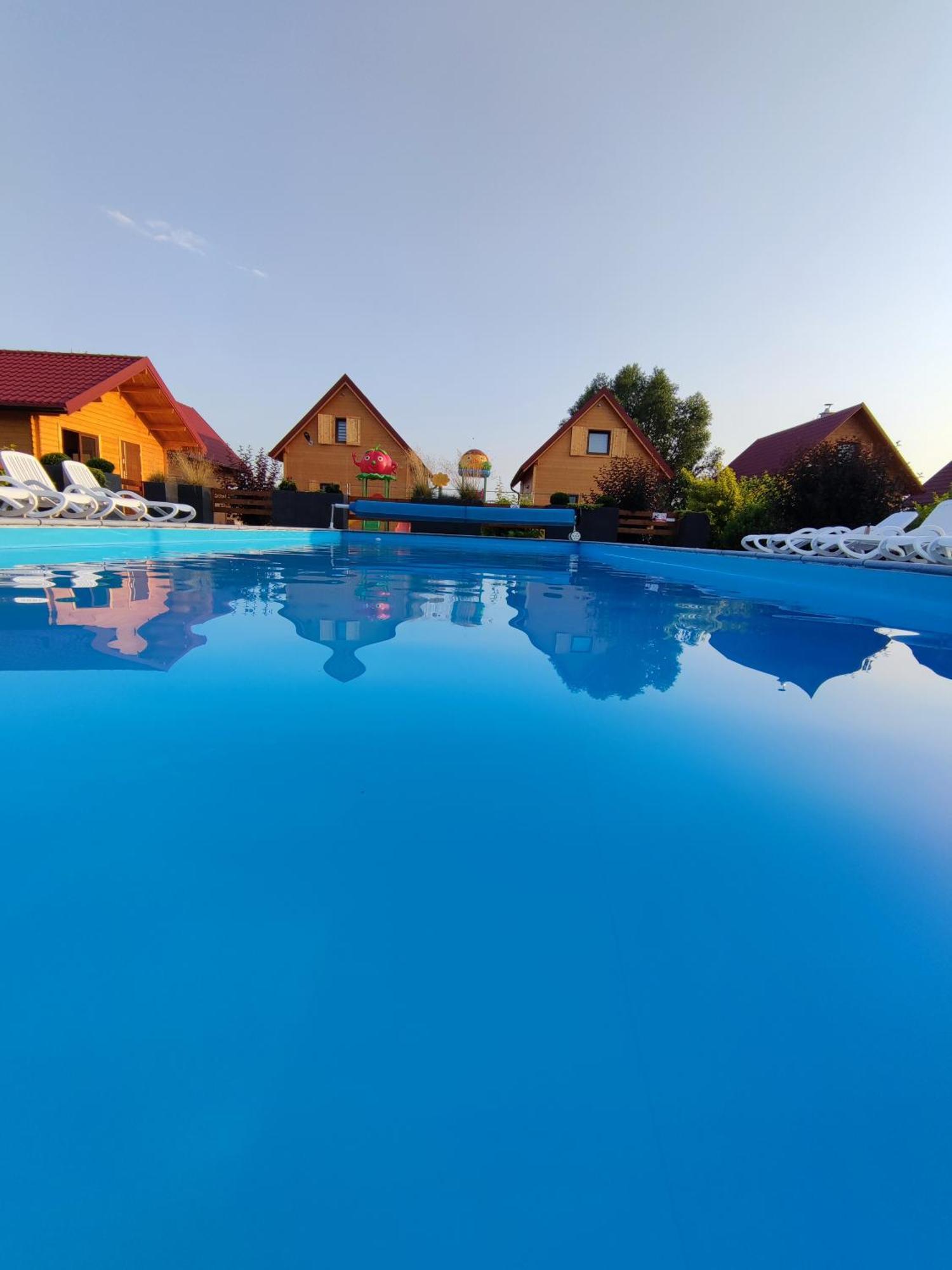 Miodowa Sadyba Domki Caloroczne Kluczbork Ligota Zamecka Exterior photo